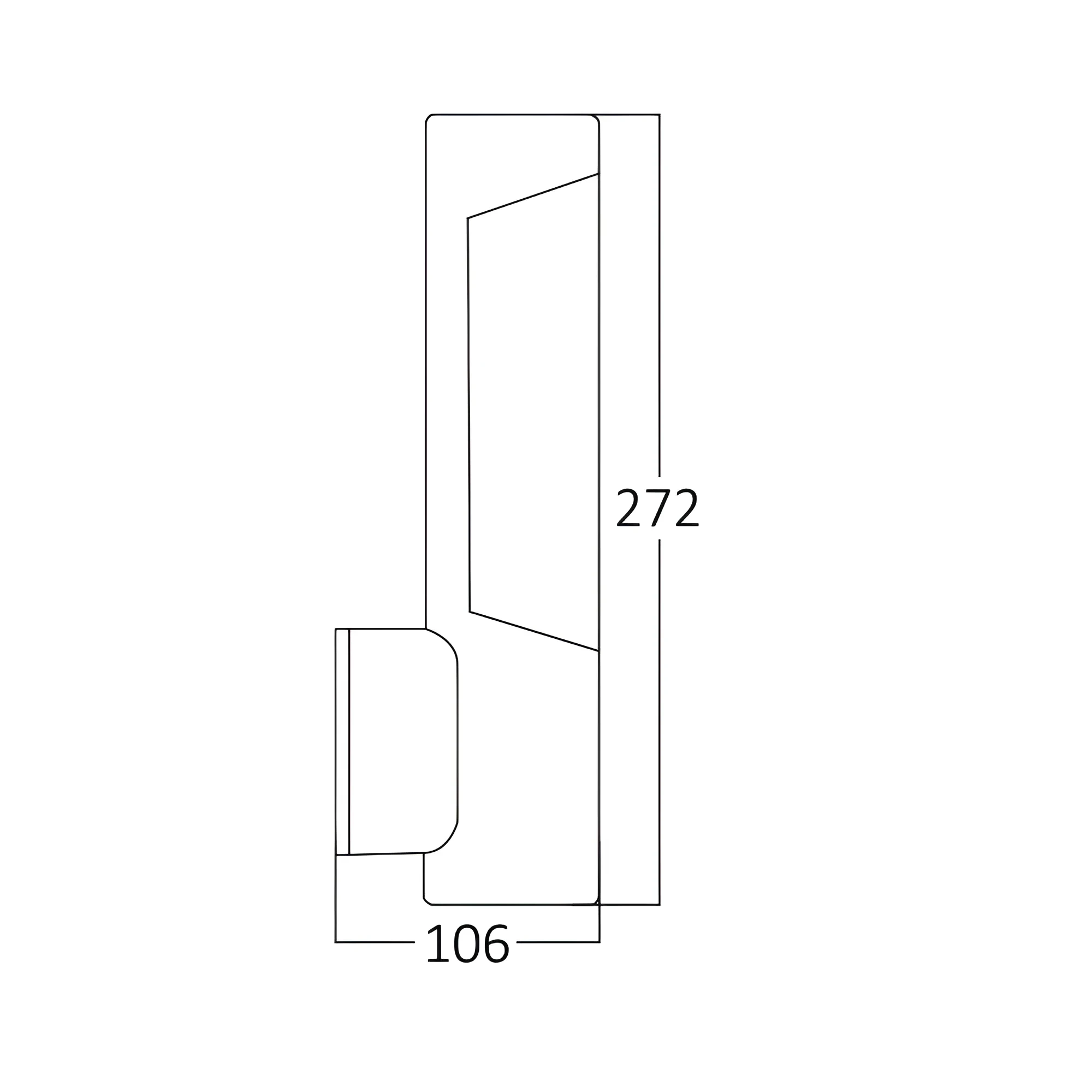 LED ZIDNA SVETILJKA 7W 3000K IP54 — slika 5