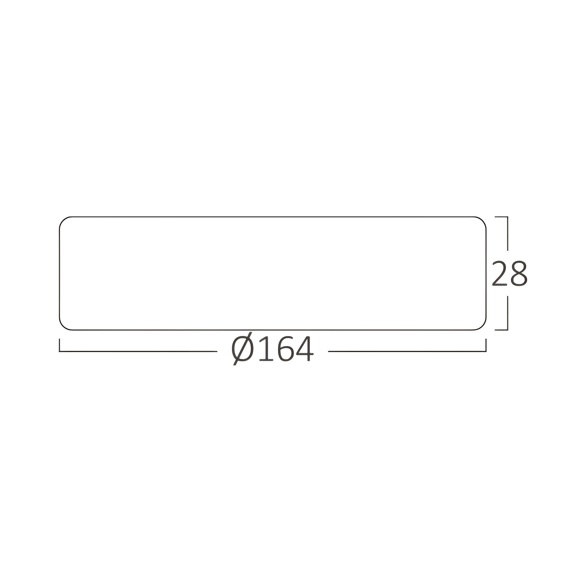 LED PANEL NADGRADNI OKRUGLI 12W BELI 3000K — slika 4