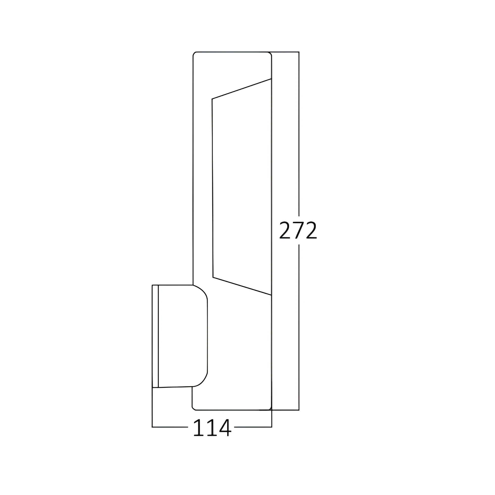 LED ZIDNA SVETILJKA 7W 3000K SA SENZOROM IP54 — slika 5