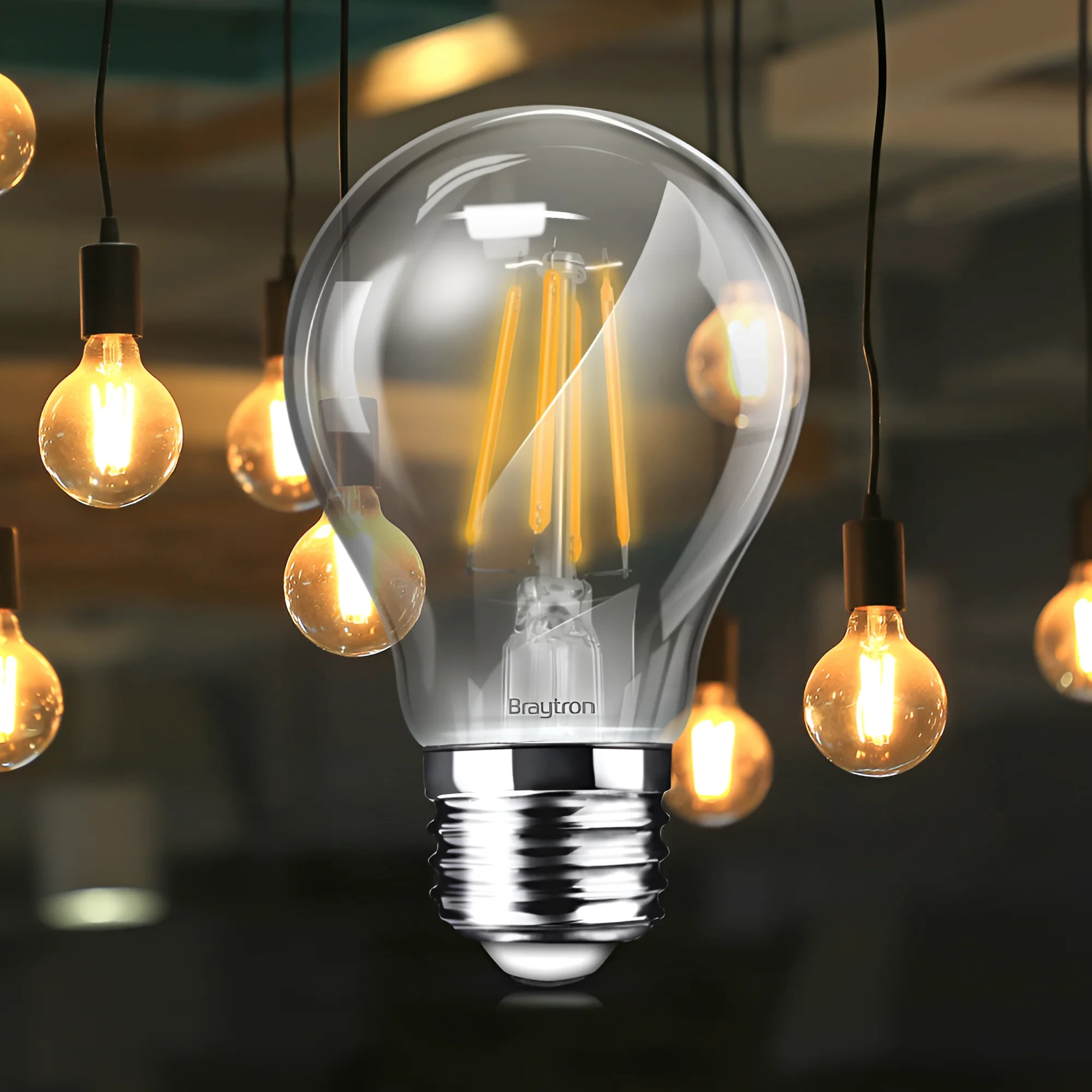 DIMABILNA LED FILAMENT SIJALICA A60 8W E27 PROVIDNA 3000K — slika 2