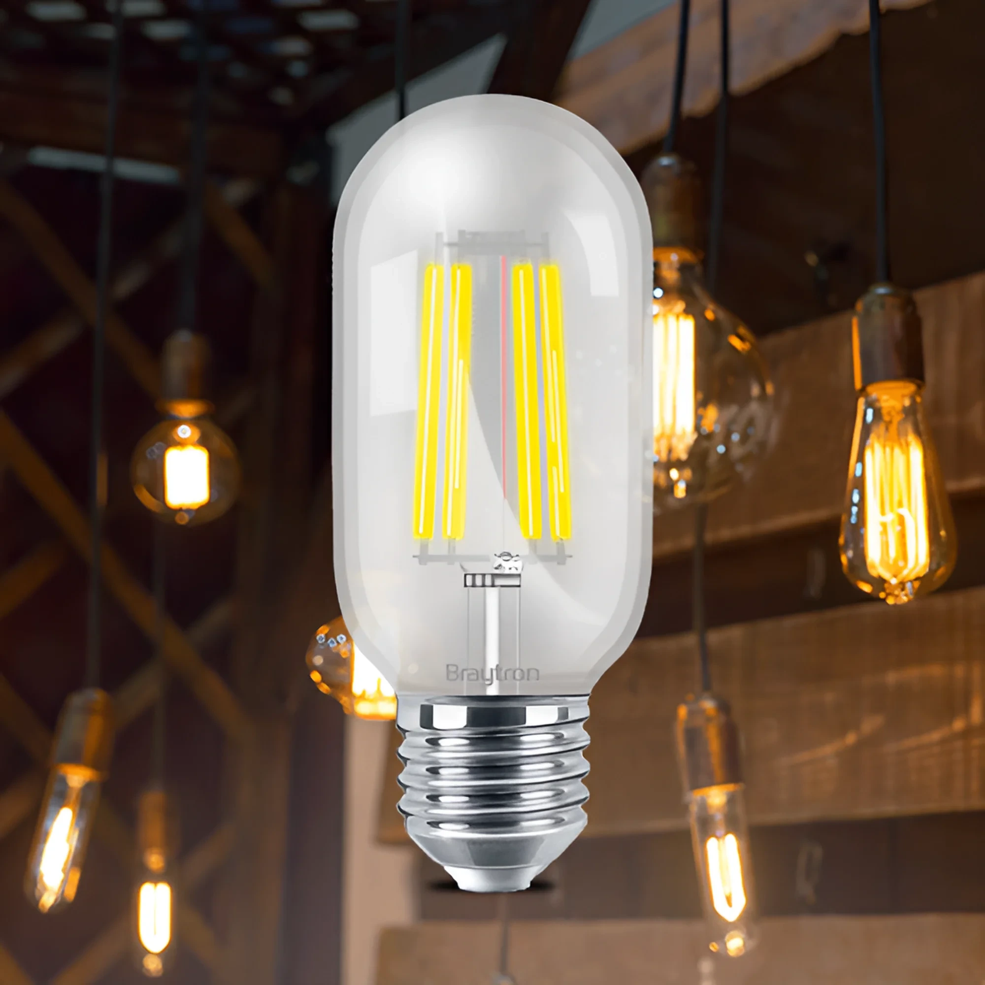 LED FILAMENT SIJALICA T45 4W E27 PROVIDNA 3000K — slika 2
