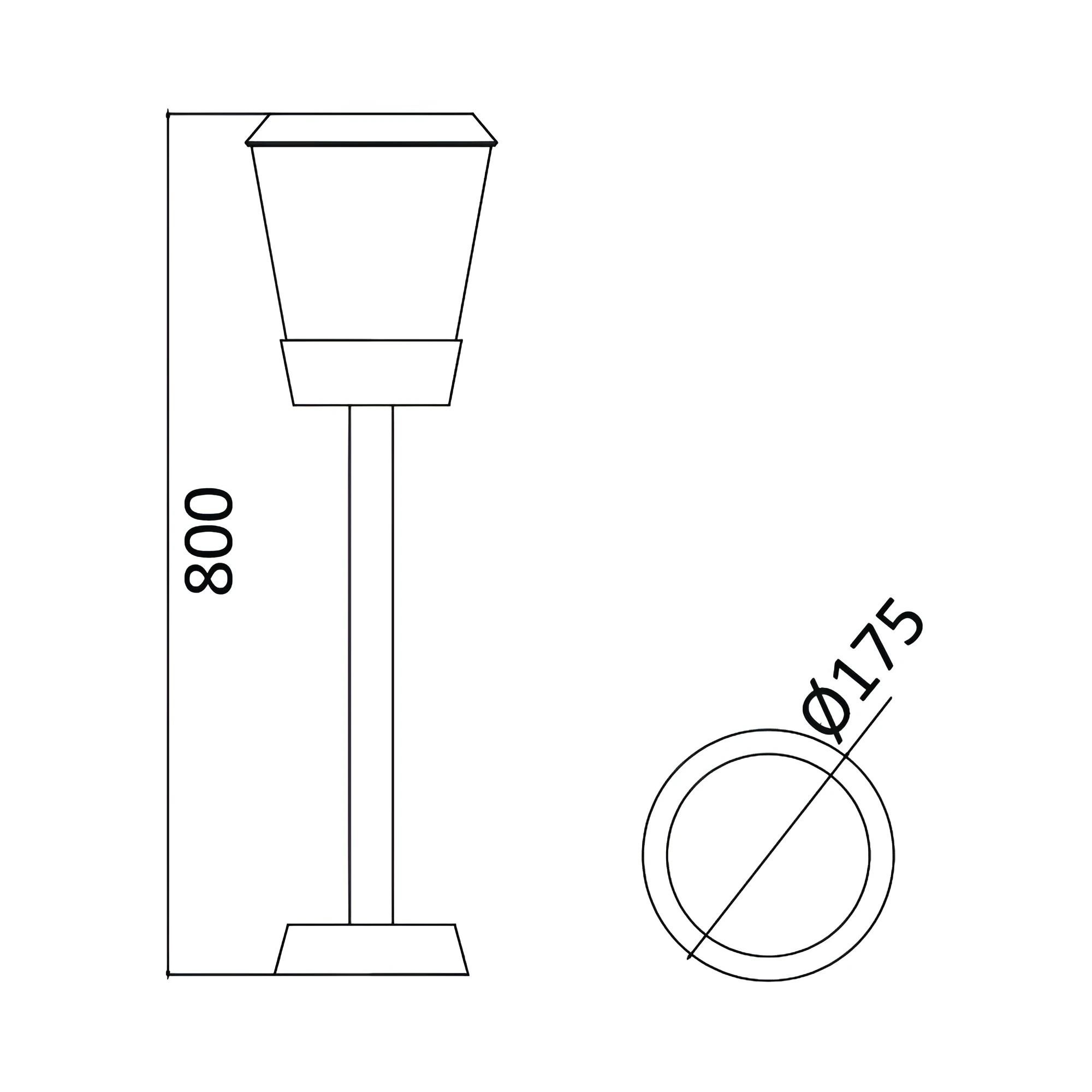 BASTENSKI STUBIC 800MM IP54 — slika 3