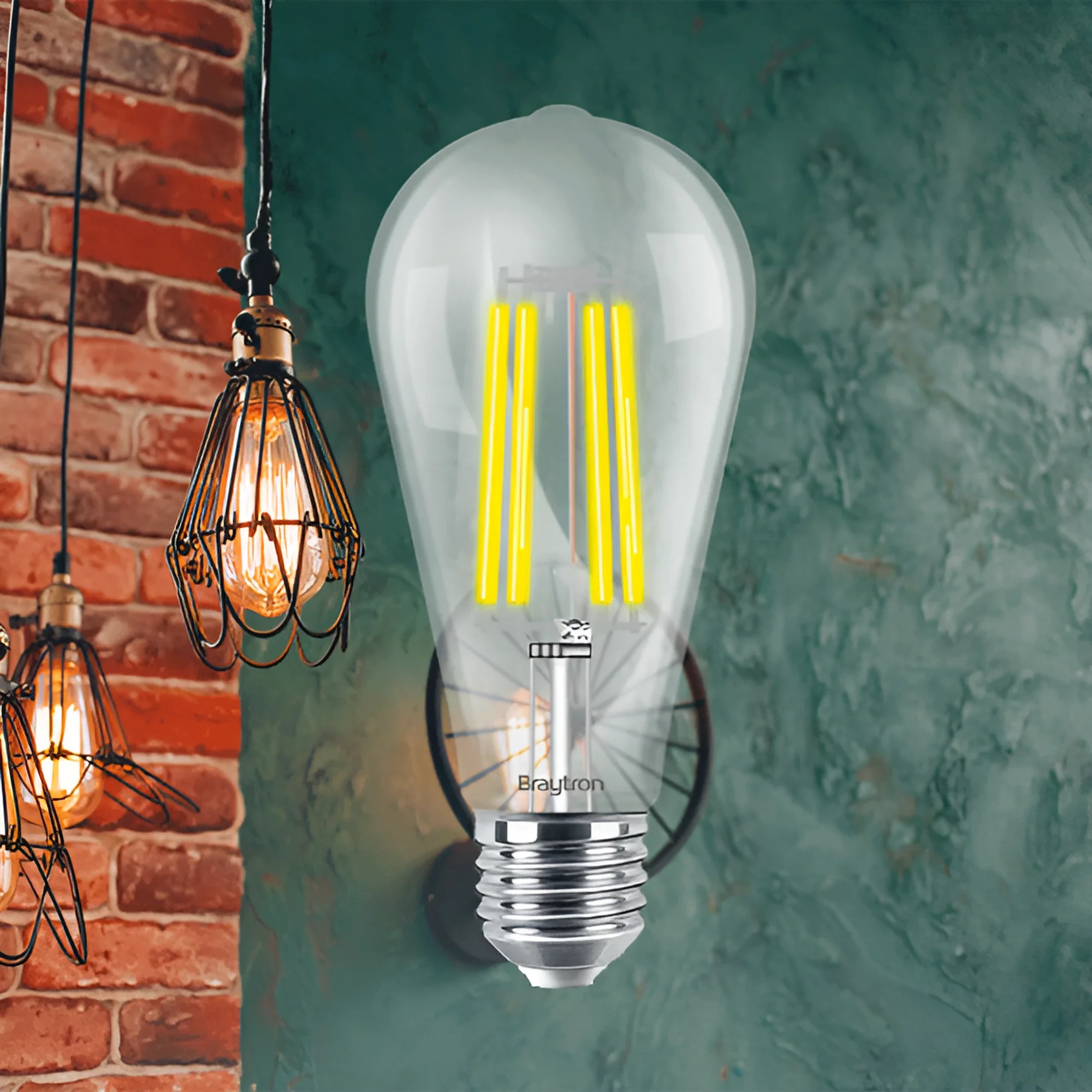 LED FILAMENT SIJALICA ST64 7W E27 PROVIDNA 3000K — slika 2